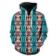 thumbnail image 1 of Sudadera con capucha estilo étnico exótico retro para hombre, informal, con cremallera, gran oferta 2024, divertida, con estampado 3D y capucha, estilo Harajuku, 1 of 6