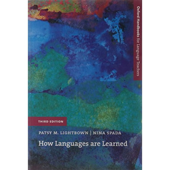 Pre-Owned How Languages Are Learned (Oxford Handbooks for Language Teachers) (Paperback) 0194422240 9780194422246
