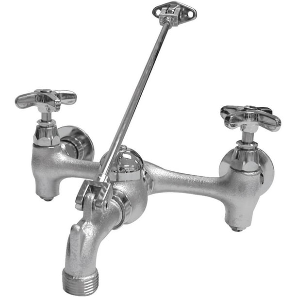 B&K Chrome 8 In. Brass Utility Faucet 225801
