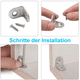 thumbnail image 4 of 20 piezas de conectores de ángulo, soportes de ángulo de 90 grados, soporte de esquina de acero inoxidable en forma de L, ángulo de muebles con 80 tornillos para mesa, silla, estantería,, 4 of 7