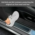 thumbnail image 6 of Car Door Sill Cover with Carbon Fiber Pattern for 2010-2014 Infiniti G25 G37 Car Interior Accessories, Black, 6 of 7