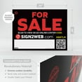 thumbnail image 2 of Web Enabled for Sale by Owner Sign + Website - Large 24 x 18 Laser Printed High Visibility for Sale Yard Sign - Double Sided Sale Sign with QR Code - Boat for Sale Sign - RV for Sale Sign, 2 of 7