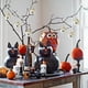 thumbnail image 4 of Decoración de árbol de calabaza blanda de 3 pulgadas | Colgante colgante | Decoración interior para Halloween, Otoño y Acción de Gracias | Material de espuma | Clásico caqui naranja y albaricoque, 4 of 6