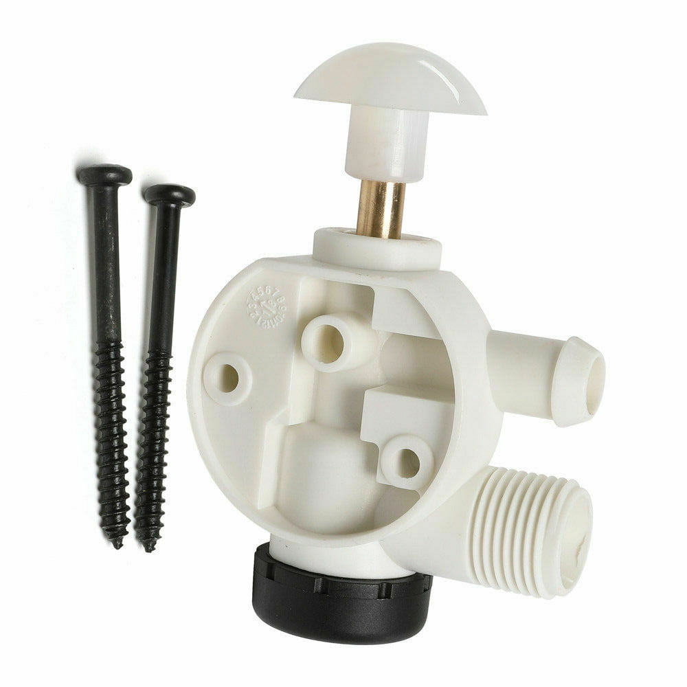 imUfer 385314349 Recreational Vehicle Toilet Water Valve Kit For
