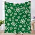 thumbnail image 3 of JLFNYA Christmas Blanket, 52" x 60" Christmas Throw Blanket, Christmas Blankets for Couch Sofa Bed, Christmas Blankets and Throws for Holiday Party Christmas Decorations, Christmas Gifts for Women, 3 of 6