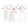 thumbnail image 1 of Inkdotpot Party 50-PackWho Knows Mommy BestBaby Shower GameCards Gender Neutral FunActivity Cards, 1 of 1