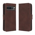 thumbnail image 5 of Compatible with Google Pixel 8 Pro Wallet Case, Detachable Outer Pouch PU Leather Flip Folio Case with Card Holders RFID Blocking Kickstand [Shockproof TPU Inner Shell] Phone Cover,Brown, 5 of 7