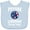 AE-Light Blue, variant on Inktastic Future Lineman Like Daddy Boys Baby Bib