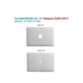 thumbnail image 3 of Case for Old Version MacBook Air 13 Inch (2017-2010 Release) Model: A1466 / A1369, Plastic Hard Shell Case with Keyboard for Apple Mac Air 13", 3 of 7