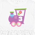 thumbnail image 4 of Inktastic 3rd Birthday Train 3 Year Old Girl Girls Toddler Dress, 4 of 5