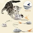 thumbnail image 4 of Battery operated rat and cat toys, interactive, mobile cat teaser game, 4 of 12