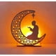 thumbnail image 1 of Ramadán Diy Luna De Madera Luz Led, 1 of 4