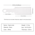 thumbnail image 2 of 2 Pieces Fade Combs, Professional Barber Cutting Comb Heat Resistant Clipper Comb Blending Flat Top Comb for Men Salon– White, 2 of 5