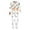 White, variant on EGNMCR Christmas Pajamas for Family, Classic Plaid Xmas Sleepwear for Christmas Parent-Child Outfit Parent-child Christmas Set Printed Home Wear Hoodid Pajamas Moms Jumpsuit Women Blouse pants