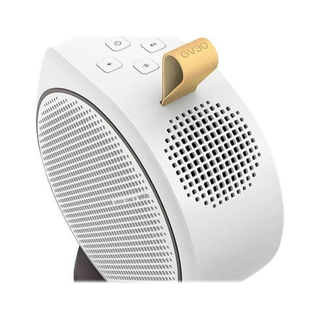 BenQ - GV30 Smart Portable Ceiling Projector, Extra Bass Bluetooth Speaker, Android TV - White