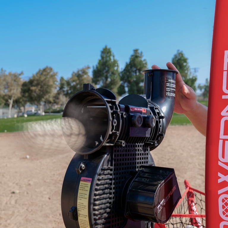 PowerNet Launch F-lite - Paquete de softball para lanzar la máquina de