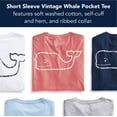 thumbnail image 4 of Camiseta Vintage Whale de manga corta Vineyard Vines para hombre, 4 of 5