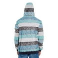 thumbnail image 2 of Men's Printed Stripe Marl Pullover - LT BLUE/ BLACK - S, 2 of 3