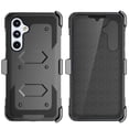 thumbnail image 3 of Takfox Case For Samsung Galaxy A35 5G ,Shockproof Heavy Duty Rugged Locking Swivel Holster Belt Clip Kickstand Full Body Hard Shell Phone Cover Case,Black, 3 of 7