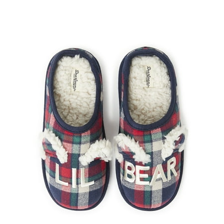 Dearfoams Cozy Comfort Kids Lil Bear Clog Slippers