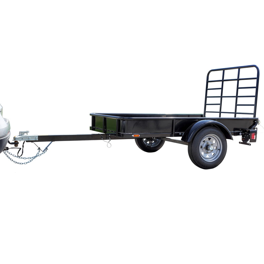 4 ft. x 6 ft. Multi Purpose Utility Trailer Kits (Black powdercoated