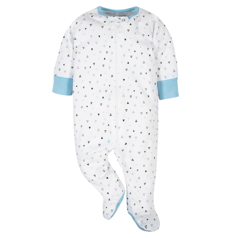 Onesies Brand Baby Sleep 'N Play Footed Pajamas 4-Pack photo 4