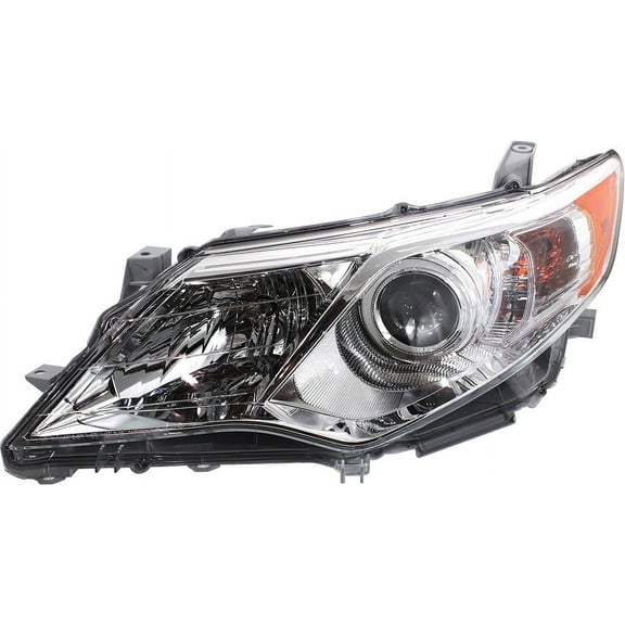 Headlight Compatible With 2012-2014 Toyota Camry Left Driver Halogen With bulb(s)