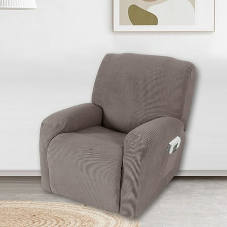 4 Separate Piece Stretch Recliner Chair Cover Home Bedroom Living Room Sofa Soft Protector Only Canada Stretch Recliner Chair Cover, Reclining Chair Covers Australia
