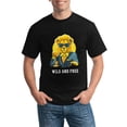 thumbnail image 3 of Graphic Tees Funny T-shirts Wild and Free Gildan Men's Short Sleeve T-shirt 180g, 3 of 8