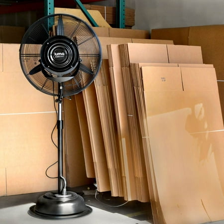 Luma Comfort - 24" Misting Fan - Black