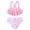 Pink, variant on Wsysadlol Girl Swimsuit Two Piece, Girls Swimsuits Size 10-12 Upf 50 Swimsuit Set Quick Dry Bathing Suits Cute Summer Swimwear Cute Summer Beach Swimwear