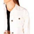 thumbnail image 4 of Chamarra de mezclilla blanca blanco m jeanswest 4062b, 4 of 5