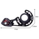 thumbnail image 2 of Guía de cadena de bicicleta de montaña, placa protectora de , estabilizador de cadena de bicicleta, tensor negro fácil de montar para accesorios Sunnimix Guía de cadena de bicicleta, 2 of 8
