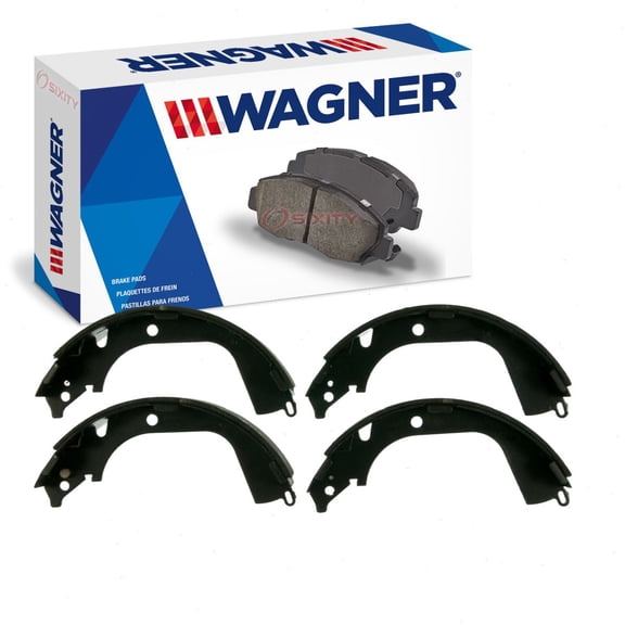 Wagner Rear Drum Brake Shoe compatible with GMC Sierra 1500 2009-2013