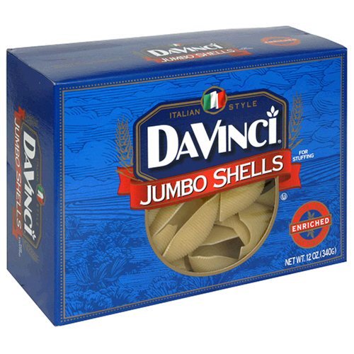 DaVinci Jumbo Shells, 12 Oz