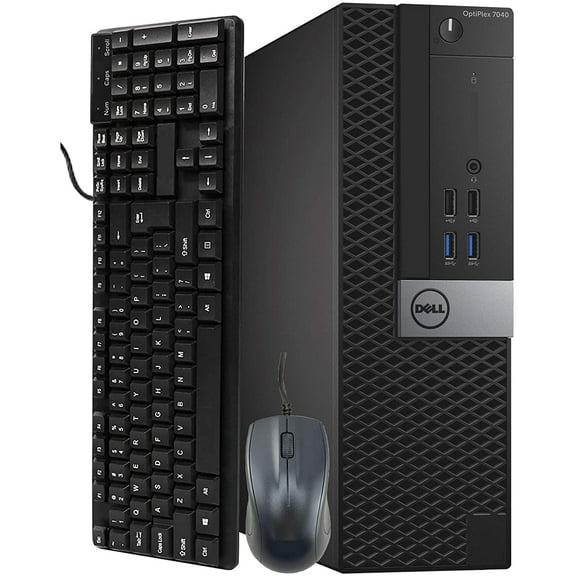 Restored Dell OptiPlex 7040 SFF Computer PC, Intel Core i5 6500 3.2GHz Processor, 16GB Ram, 1TB Solid State Drive, BTO Wifi (Refurbished)