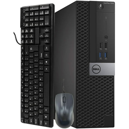 Restored Dell OptiPlex 7040 SFF Computer PC, Intel Core i5 6500 3.2GHz Processor, 16GB Ram, 1TB Solid State Drive, BTO Wifi (Refurbished)