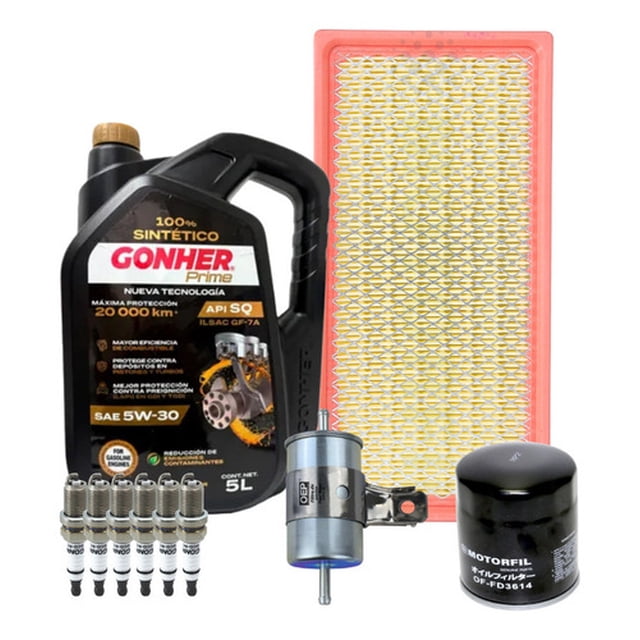 Kit De Afinacion Voyager 1987 Al 1989 3.0 Gonher 5w30