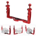 thumbnail image 3 of Double Plate-Forme de Stabilisation de Plateau Portable Plongée Sous-Marine DSLR Caméra Logement Plateau pour pour Balance Tir Plate-Forme de Stabilisation en Aluminium, 3 of 8