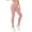Pink, variant on ZKCCNUK Women's Pants High Waist And Tight Fitness Yoga Pants Nude Hidden Pocket Yoga Pants S-2XL
