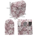 thumbnail image 4 of Flower Stand Mixer Cover, Cherry Blossoms Petal Plant Cartoon Sakura Floret Season, Kitchen Appliance Organizer Bag Cover with Pockets, 5 Quarts, Dried Rose White Green, by Ambesonne, 4 of 4