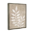 thumbnail image 3 of Stupell Industries Natural Neutral Botanical Leaves Graphic Art Luster Gray Floating Framed Canvas Print Wall Art, Design by Natalie Carpentieri, 3 of 6
