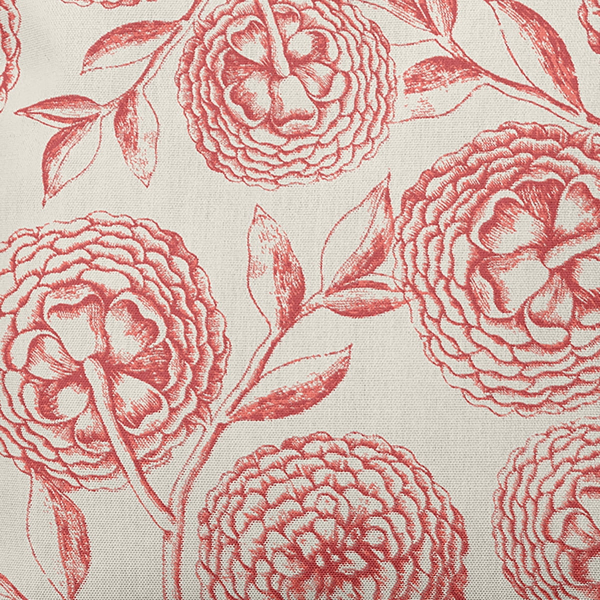 Simply Daisy 16" x 16" Antique Flowers Floral Outdoor Pillow