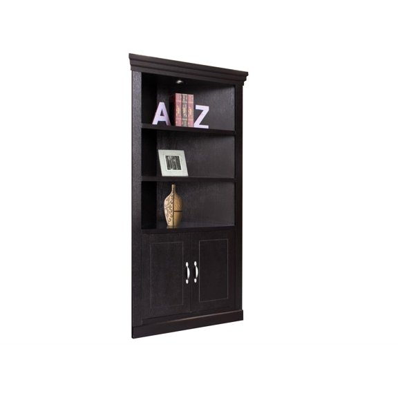 Librero Kessa Muebles Modena Wengue
