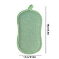 thumbnail image 2 of Heavy-Duty Steel Wool Scrubber Sponges – Stainless Steel Cleaning Pads for Dishes, Pots, Pans, Grills & Ovens – Durable Multi-Surface Kitchen Scrubbing Tools for Tough Grease & Burnt Food, Green, 2 of 2