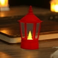 thumbnail image 4 of Mini Lantern with LED Tealight, Vintage Lantern Decorative, Hanging Candle Lantern for Ramadan Christmas Wedding Table Centerpiece Indian Diwali Decor, Garden Fairy Party Decoration, 4 of 6
