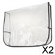 thumbnail image 1 of Funda para respaldo de silla,Funda protectora para silla de salón profesional,Funda de respaldo transparente impermeable para barbería,Funda de PVC transparente para silla de barbería,Funda, 1 of 8