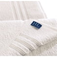 thumbnail image 6 of Hawmam Linen Towel Set - 100% Turkish Cotton, Quick Dry, Plush, Soft, Absorbent Bath Towel Set - 4-Pack, Sea Salt, 600 GSM, Large, Low Lint, Luxury Hotel Quality 27' x 57' for Bathroom, Spa, Gym, Dorm, 6 of 8