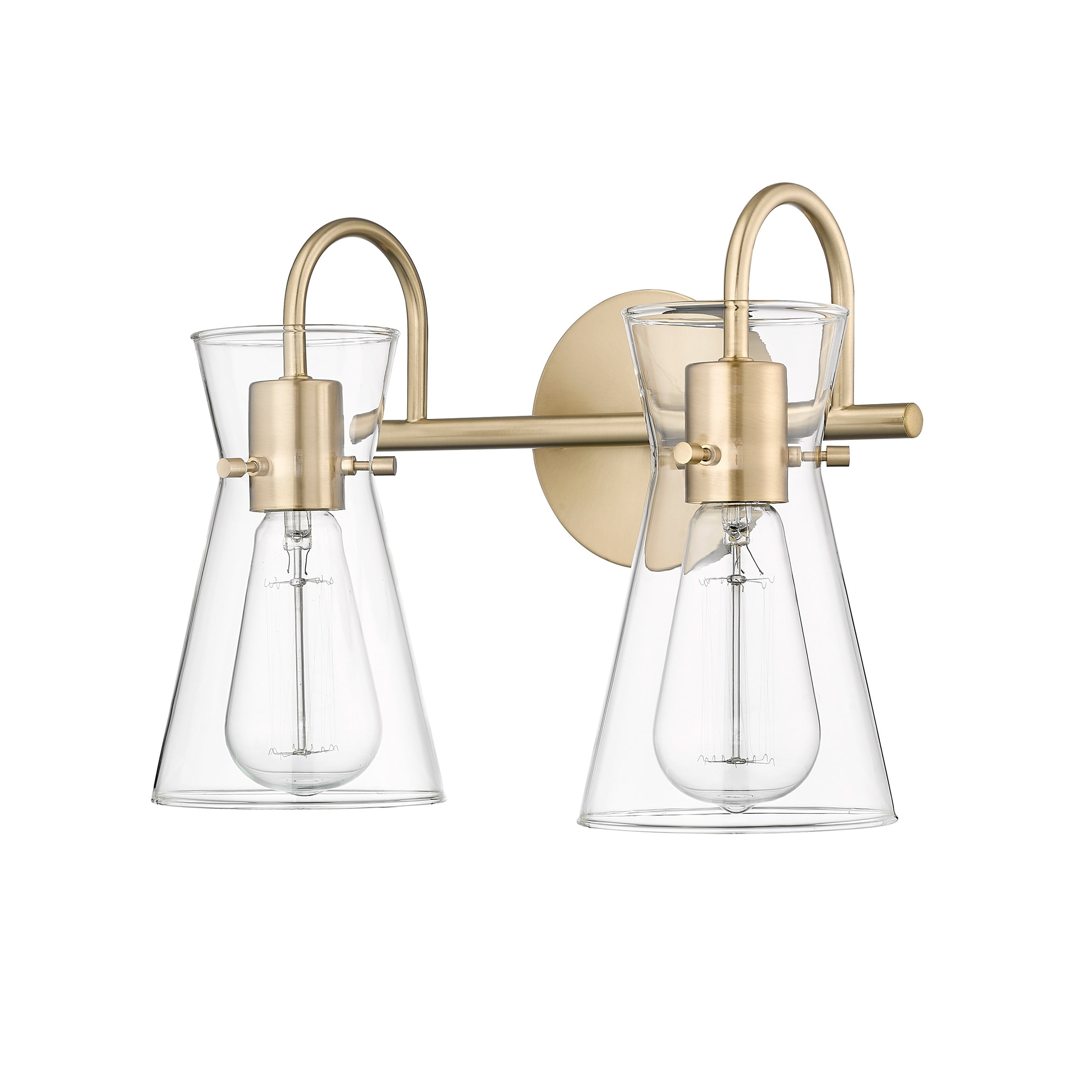 Millennium Lighting  Camellia 2/3/4 Light Vanity Fixture 2 Light - Modern Gold