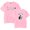 Pink, variant on Daniel Caesar LOOK WHAT THEY DID TO ME T-Shirts Merch Women Clothes Trend Casual Short Sleeve Top